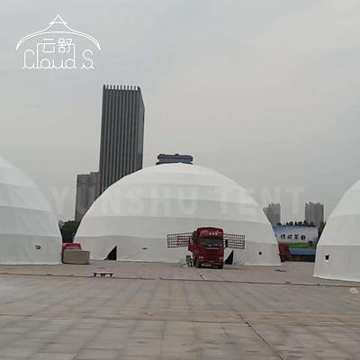 China Diagonal Tying Type Hot Outdoor Luxury Trade Show Tent Winter Sale Igloo Geodesic Dome House Tent Transparent Tent for sale