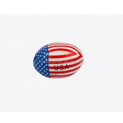 China Leather PVC Kid Football American Rugby, Custom USA Flag Kid Rugby Ball, New PVC Stuffed Small Mini Kid American Football For Kid for sale