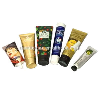 China Cosmetic manufacturer custom packaging for cosmetic food grade peanut butter plastic tube, chocolate tube, packaging for cosmetic for sale