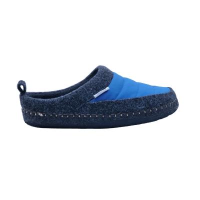 China Fashion trend HOT SALE! lady and men's slipper quilted down the top and RUBBER outsole for sale