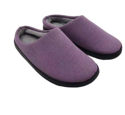 China Fashion\comfortable\goods upper breathable slipper\new arrivals breathable indoor slippers polyester women outsole PU shoes for sale