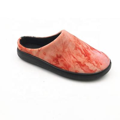 China New and men PU slipepr design lady soft slipper elastic upper for sale