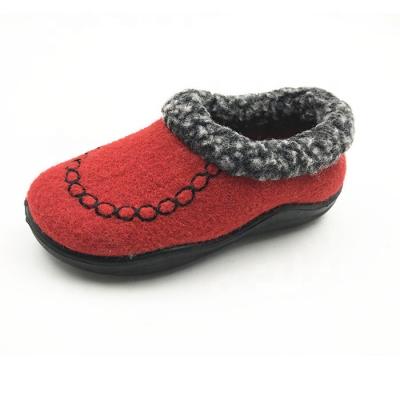 China Lightweight Kids PU Shoes with Superior Felt for sale