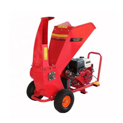 China High Efficiency Low Cost CE Approved Big Power China 15 Hp Industrial Garden Gasoline Mobile Wood Chipper Shredder For Branch Chipping for sale