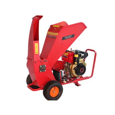 China Factory Power Forestry Wood Max Chipping Machinery 100mm Big Chipper Garden Diesel Wood Chipper With CE Certificate for sale