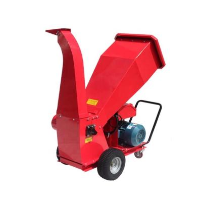 China Easy Start Easy To Start Phase 3 Industrial Environmental Friendly 7.5 KW Large Tree Branches Electric Wood Chipper Chipper Cutting Machine for sale