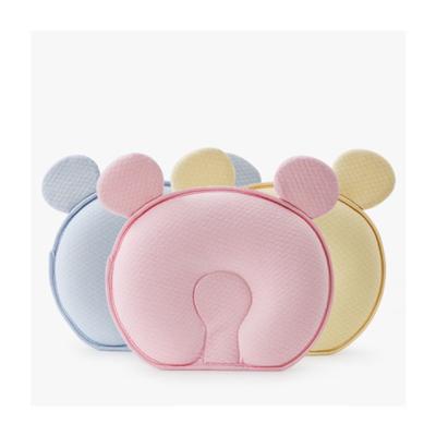 China Anti-Static Bear Toddler Pillow Newborn Kids Shaped Pillow Products Babies for sale