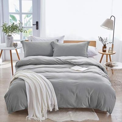 China Dropshipping Factory wholesale price 3pcs nondisposable bedding duvet cover set for home for sale