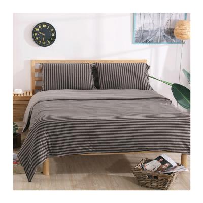 China Nondisposable Unique Design Hot Sale Cotton Linen Knit Cotton Duvet Cover Set for sale