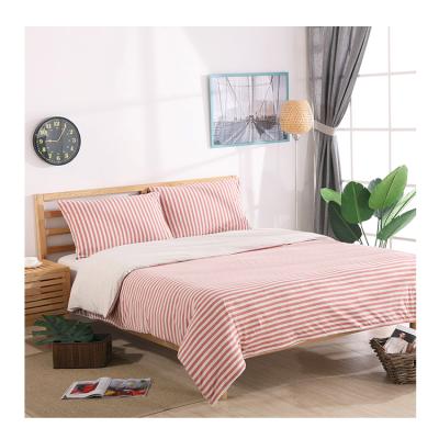 China Wholesale Nondisposable 100% Cotton Jersey Luxury Knit Cotton Duvet Cover Set for sale