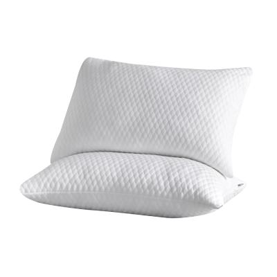 China Memory Foam Memory Shredded Bed Pillows For Sleeping For Back And Side Sleeper for sale