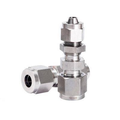 China Pipe Lines Connect Condibe Stainless Steel Tube Hexagon Quick Twist Ferrule Union for sale