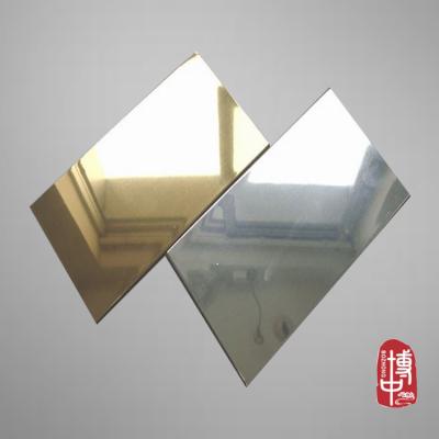 China Exterior Decorative Mirror Finished Aluminum Composite Panel, Exterior Aluminum Wall Panel for sale