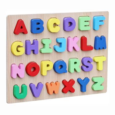 China Cheap Europe Letter Wooden Puzzle English Letters Puzzle Europe Wooden Puzzle for sale