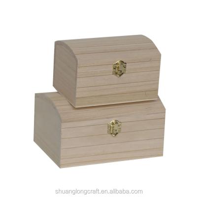 China Factory Price Wooden Jewelry Box Eco - Friendly Packaging Box With Logo for sale