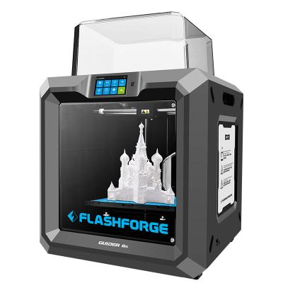 China 300 degree nozzle Flashforge large 3d printer Guider 2S, an industrial 3d impresora for sale