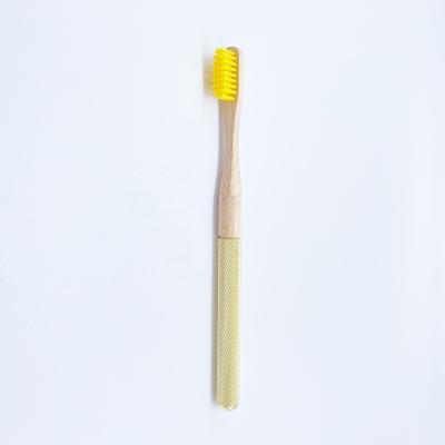 China Home design 2022, dientes cepillo bambu, Dents en dentes bambu de novo de aluminio de Escova brush en venta