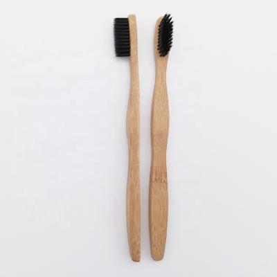 Cina Who respects the environment; ODM 100% Biodegradable Eco-friendly Natural Bamboo Toothbrush in vendita