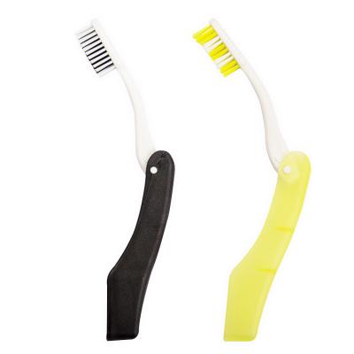 China Who respects the environment; Biodegradable Promotion Toothbrush Adult Folding Collapsible Toothbrush for sale