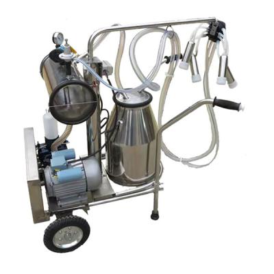 China Farms Stainless Steel Material Portable Milking Machine for sale