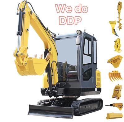 China Price Hydraulic 1.8 Ton Crawler Excavator For Sale Mini Excavator Small Digger Machinery Repair Shop Excavators for sale