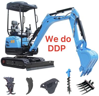 China Farms New Mini Excavator For Sale 1 Ton Excellence Mini Excavator Small Digger for sale