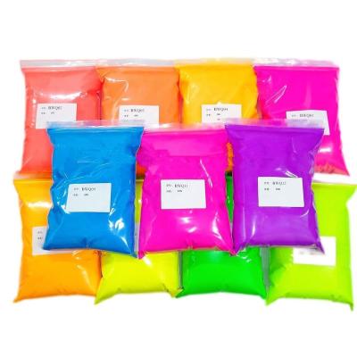 China Bqueen factory direct sales fluorescence neon color finger nails salon products monomer acrylic powder professional wholesale for sale