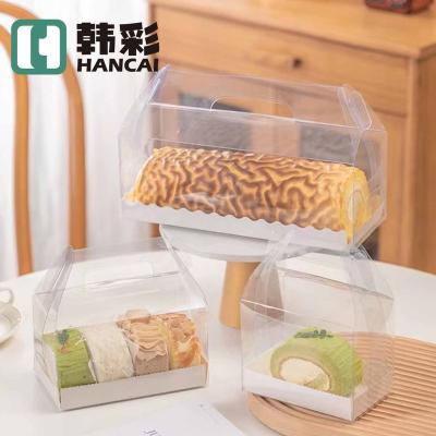 China Creative Ideas Bases Para Tortas Cup Recyclable Creative Cake Box Transparent With Handle Candy And Cup Box for sale