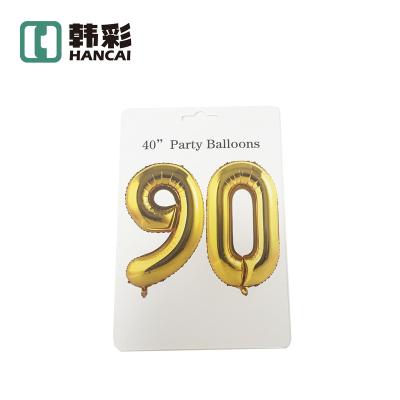 China Recyclable Customized White Cardboard Balloon Special Shaped Balloon Cardboard Balloon Rectangular Box for sale