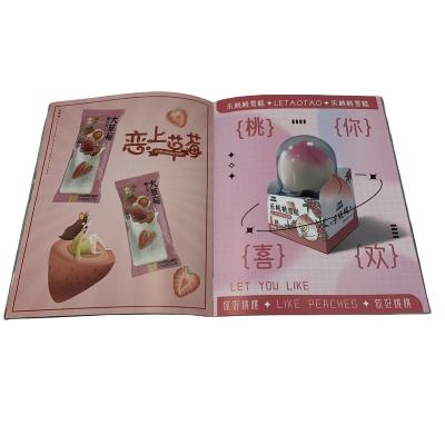 China Factory Flyer Recyclable Custom Printing Brochure Network Profile Foldable Book Box for sale