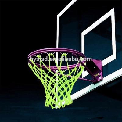 China Fashionable Wholesale Glow In The Dark Luminous Basketball Net Bulk Net for sale