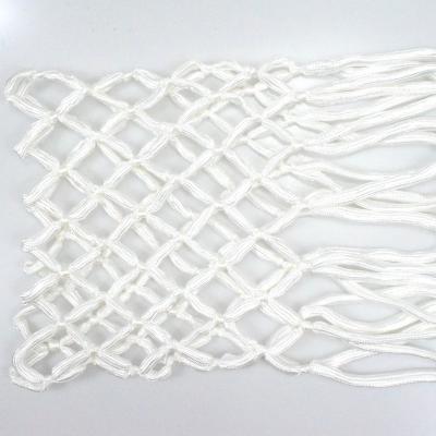 China Outdoor Nylon Material Sport Stock Product 119g 7knot 12hook Basketball Net for sale