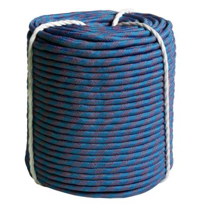 China Durable Wholesale Custom Outdoor Climbing Emergency Rope Blue High Strength Static Rope for sale