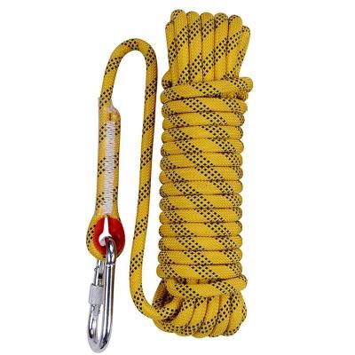 China Wholesale Customized Colors High Strength Outdoor Climbing Rope 10mm Rope Foe Aerial Working for sale