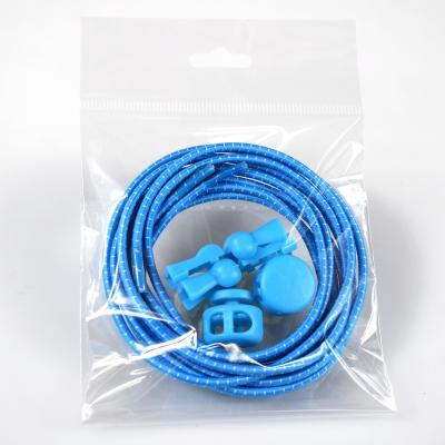 China Around Sell 3mm*120cm High Quality Elastic Reflective Adults Need No Tie Laces for sale