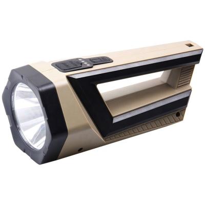 China Portable Powerful Led Spot Light LED+COB ABS Spot Light Outdoor Rechargeable Handheld Work Light ABS Spotlight for sale