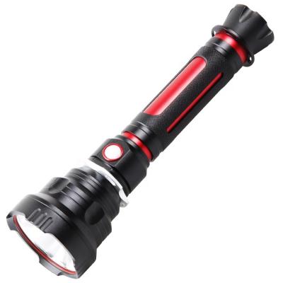 China Convenient Portable Aluminum Torch USB Waterproof Powerful P70 Rechargeable LED Led Tactical Flashlight For Hunting for sale