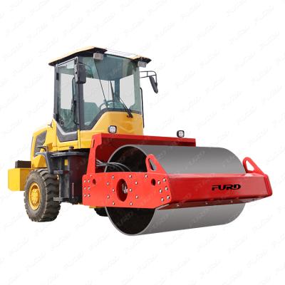 China Building Material Shop Concrete Road Roller 6 Ton Wheel Road Asphalt Roller Vibratory Compactor Road Roller for sale