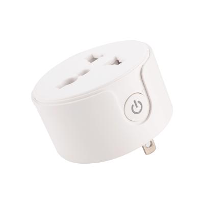 중국 Universal Wifi Remote Control Plug With Socket For Smart Home 100-240V 판매용