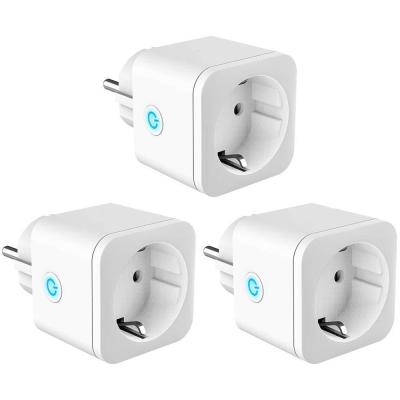 中国 Smart plug - Set van 3 - Slimme stekker - Google Home (Google Assistant) - Schakelt tot 3840W 販売のため