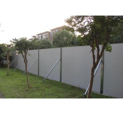 China Easily Assembled Lightweight Municipal Construction Partition Wall Composite Panel Temporary Fencing for sale