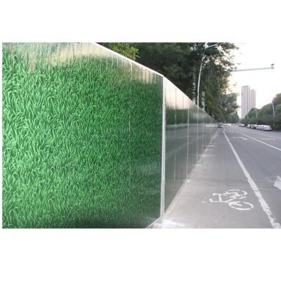 China Easily Assembled Safely Carved Temporary Base Road Construction Barrier Panels To Walk for sale