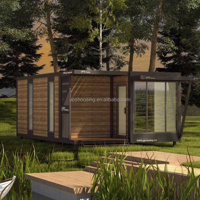 China Modern Prefab House 20ft Prefab Shipping Container Homes Tiny House Movable Prefab House for sale