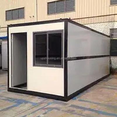 China Modern luxury 20ft folding living container house Poland prefab prefab house china for sale for sale