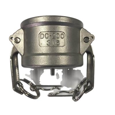 China Stainless Steel 304/316 STAINLESS STEEL CAMLOCK 304&316 COUPLING - PART DC for sale