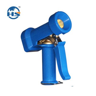 China Blue Patterns Adjustable Hot Sale Spray Trigger Operated Washdown Gun Spray Gun for sale