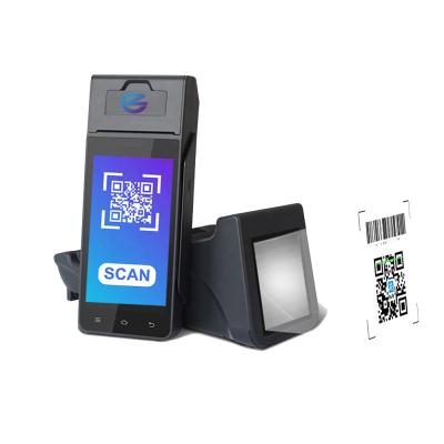 China ZCS Z90 4g all in one pos system android 5inches touch screen with camera for barcode qrcode scanning 5 inch lcd screen for sale