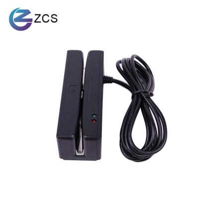 China 500 3 Way ISO/ANSI/AAMVA MSR Card Reader POS Reader MSR100 USB Magnetic Stripe Card Reader and Writer for sale