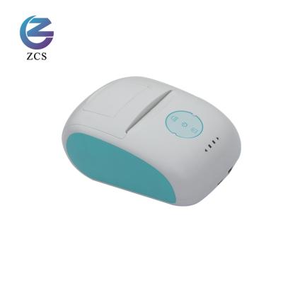 China ZCS Black and White Bluetooth USB Mini PC Thermal Portable Printer with Android for sale