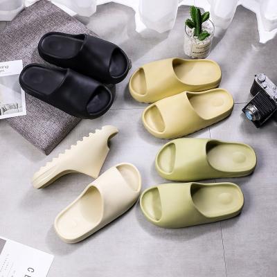 China New Trend 2020 Fashion Fashion Solid Color Anti Slip Women Graffiti Summer Beach Soft Eva Beach Slides Slide Slipper for sale